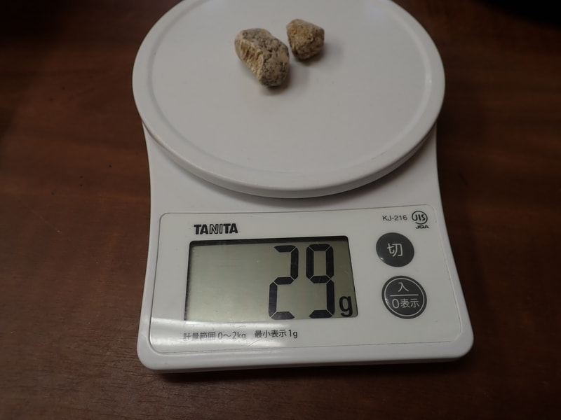 86番　結晶体北投石29g　写真画像