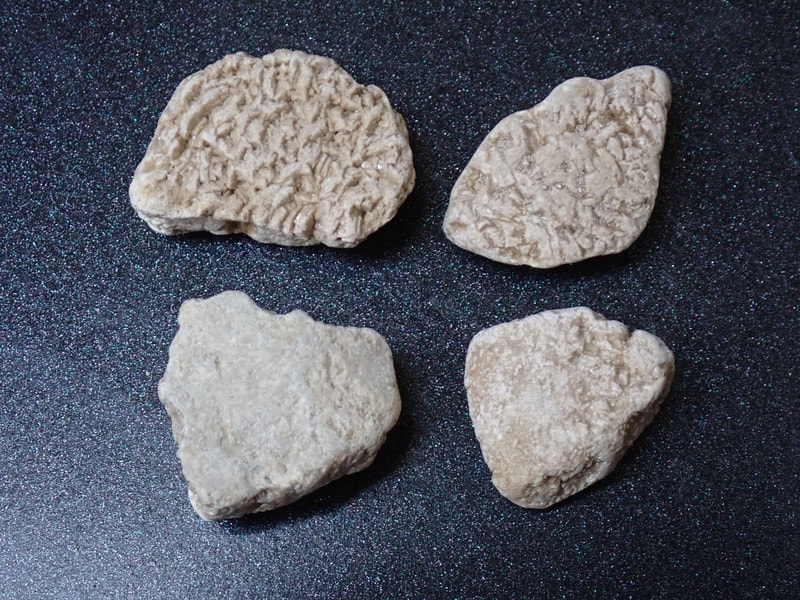 103番　結晶体北投石58ｇ　写真画像