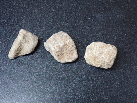 90番　結晶体北投石39g 3個セット　写真画像