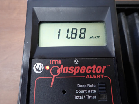 201番　限定。玉川温泉8mmテラヘルツ各12玉ブレスレット（最高級の1000年玉川産北投石を使用）　写真画像