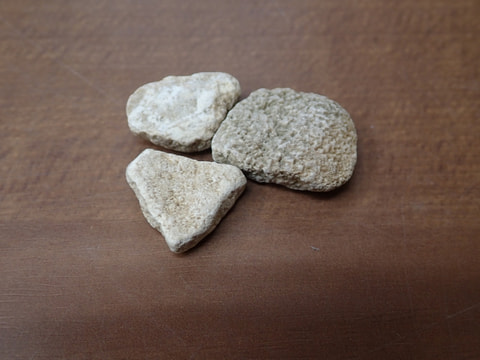 84番　結晶体北投石28g 3個セット　写真画像