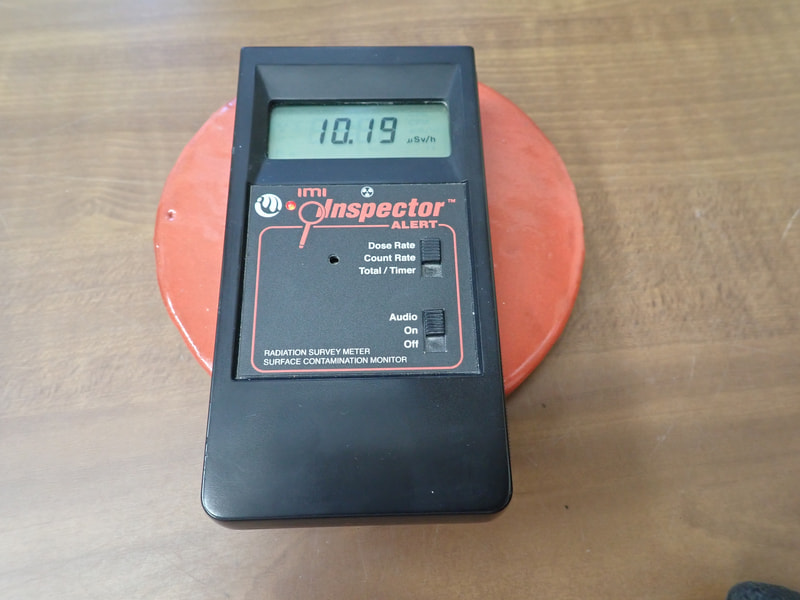 190番　新入荷　丸型岩盤北投石粉黛焼付1082ｇ　お風呂　岩盤浴　写真画像