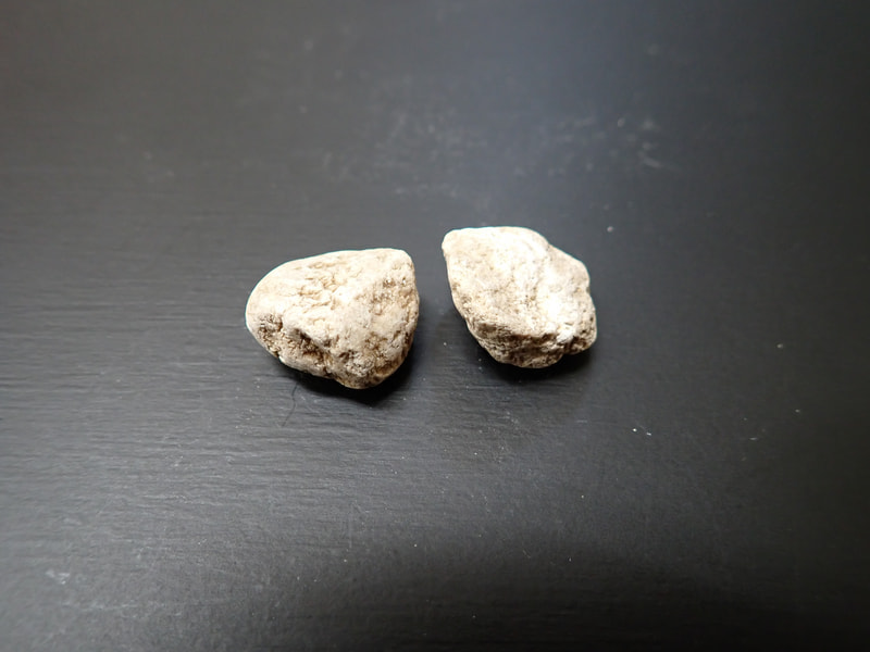 結晶体北投石21ｇ2個　写真画像