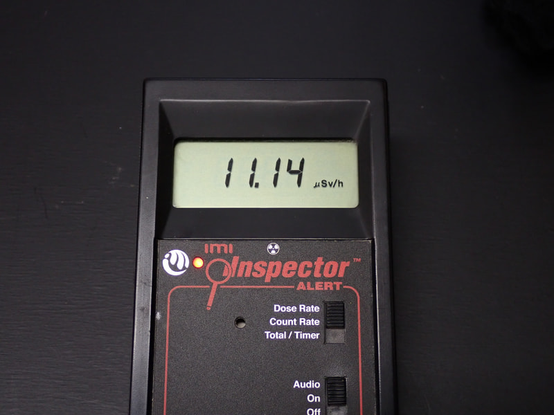 新商品　8mm玉ブレスレット（玉川産北投石）パールホワイト25玉18cm　写真画像